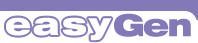 easyGen homepage